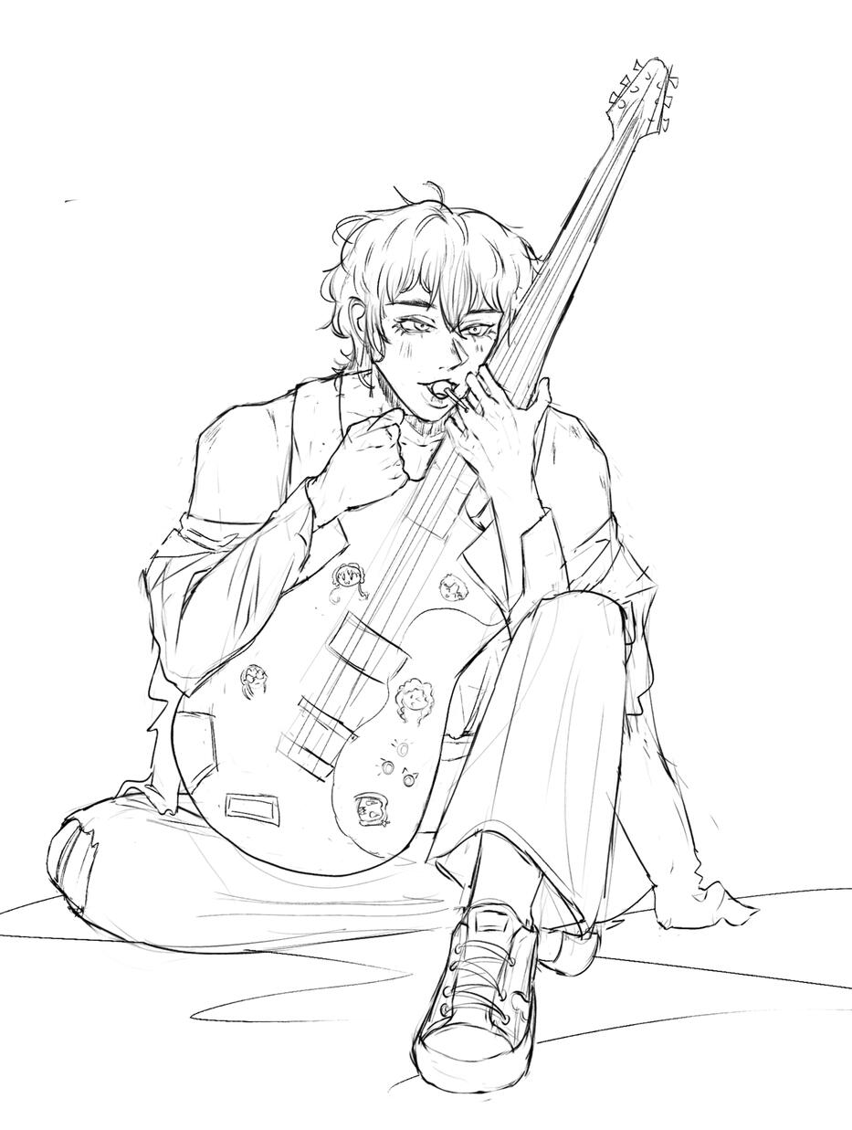 One character, full body